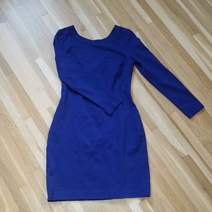 V back Banana Republic long sleeve dress
